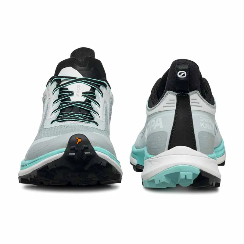 Scarpa Womens Golden Gate Kima RT Trail Running Shoes - Light Gray-Aruba Blue-5